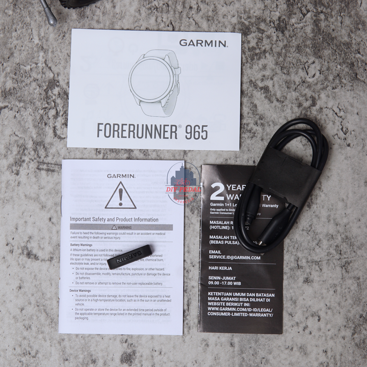 Jual Garmin Forerunner 965 Black , DIY Pedal Indonesia Lokasi Yogyakarta. Pusat Garmin Terbaik se Indonesia.