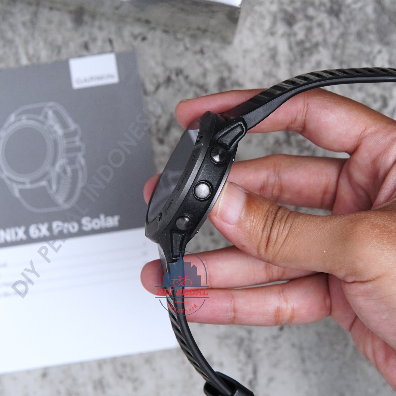 Jual Garmin Fenix 6X PRO Solar, DIY Pedal Indonesia Lokasi Yogyakarta. Pusat Garmin Terbaik se Indonesia.