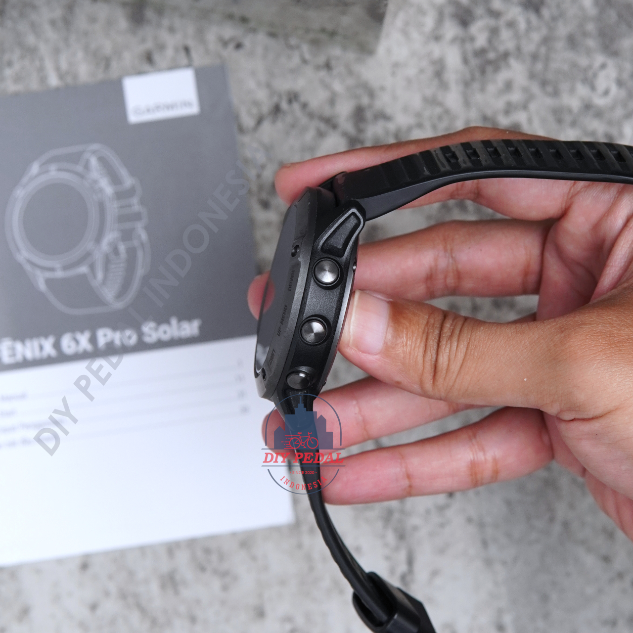 Jual Garmin Fenix 6X PRO Solar, DIY Pedal Indonesia Lokasi Yogyakarta. Pusat Garmin Terbaik se Indonesia.