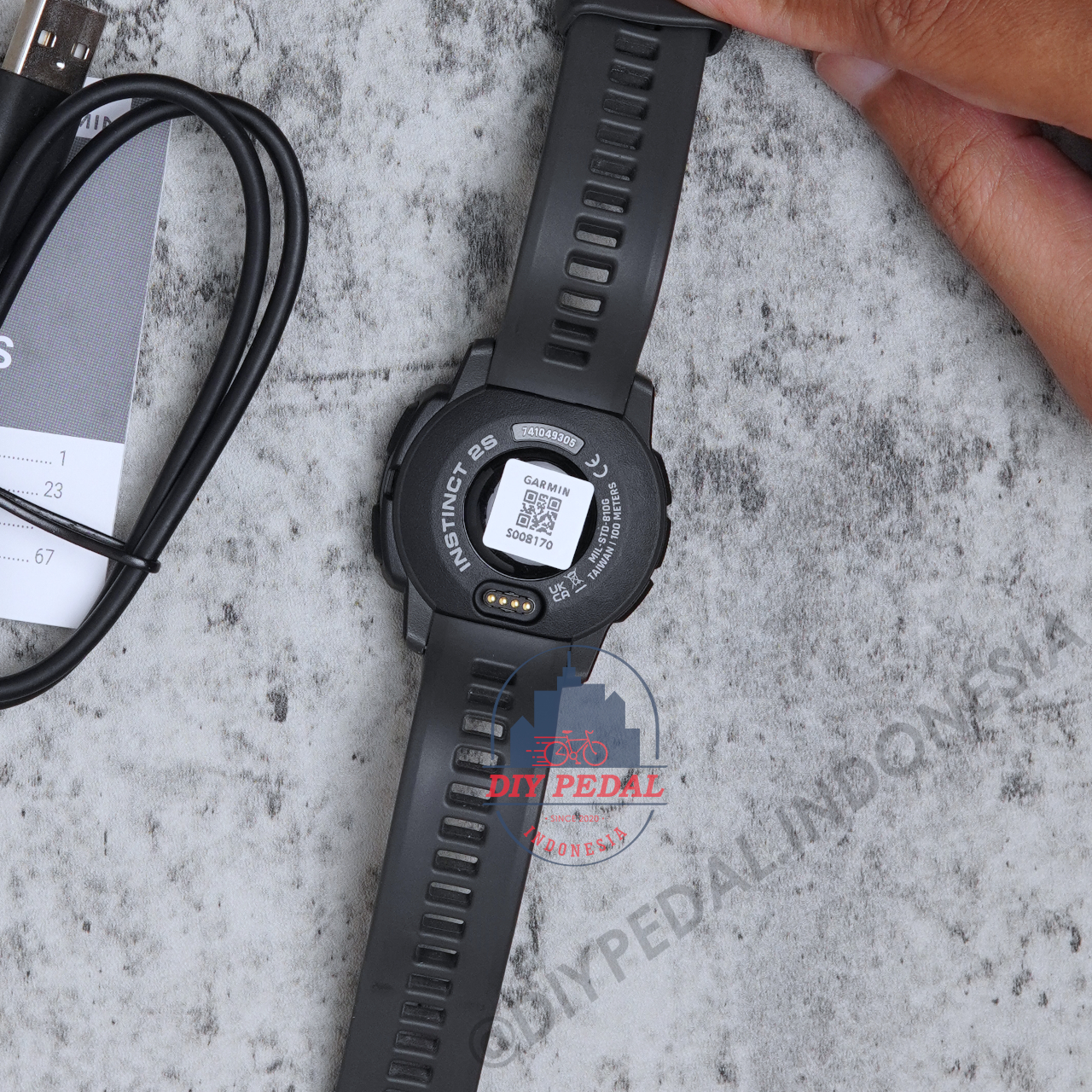 Jual Garmin Instinct 2s Solar Graphite, DIY Pedal Indonesia Lokasi Yogyakarta. Pusat Garmin Terbaik se Indonesia.