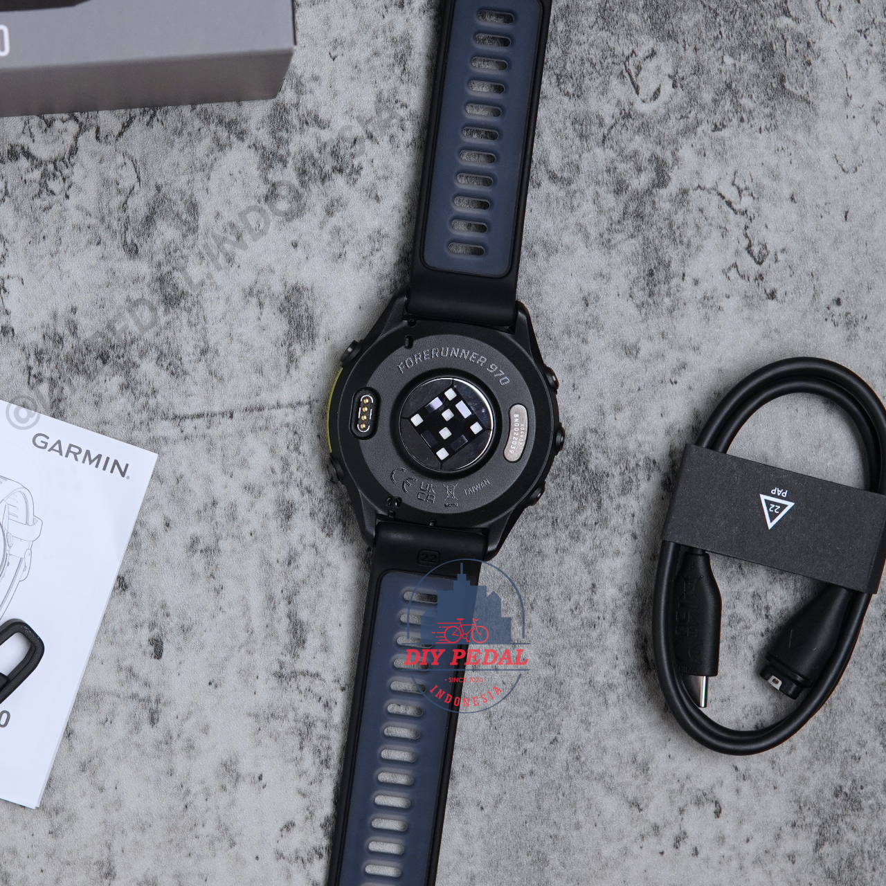 Jual Garmin Forerunner 970 Black, DIY Pedal Indonesia Lokasi Yogyakarta. Pusat Garmin Terbaik se Indonesia.