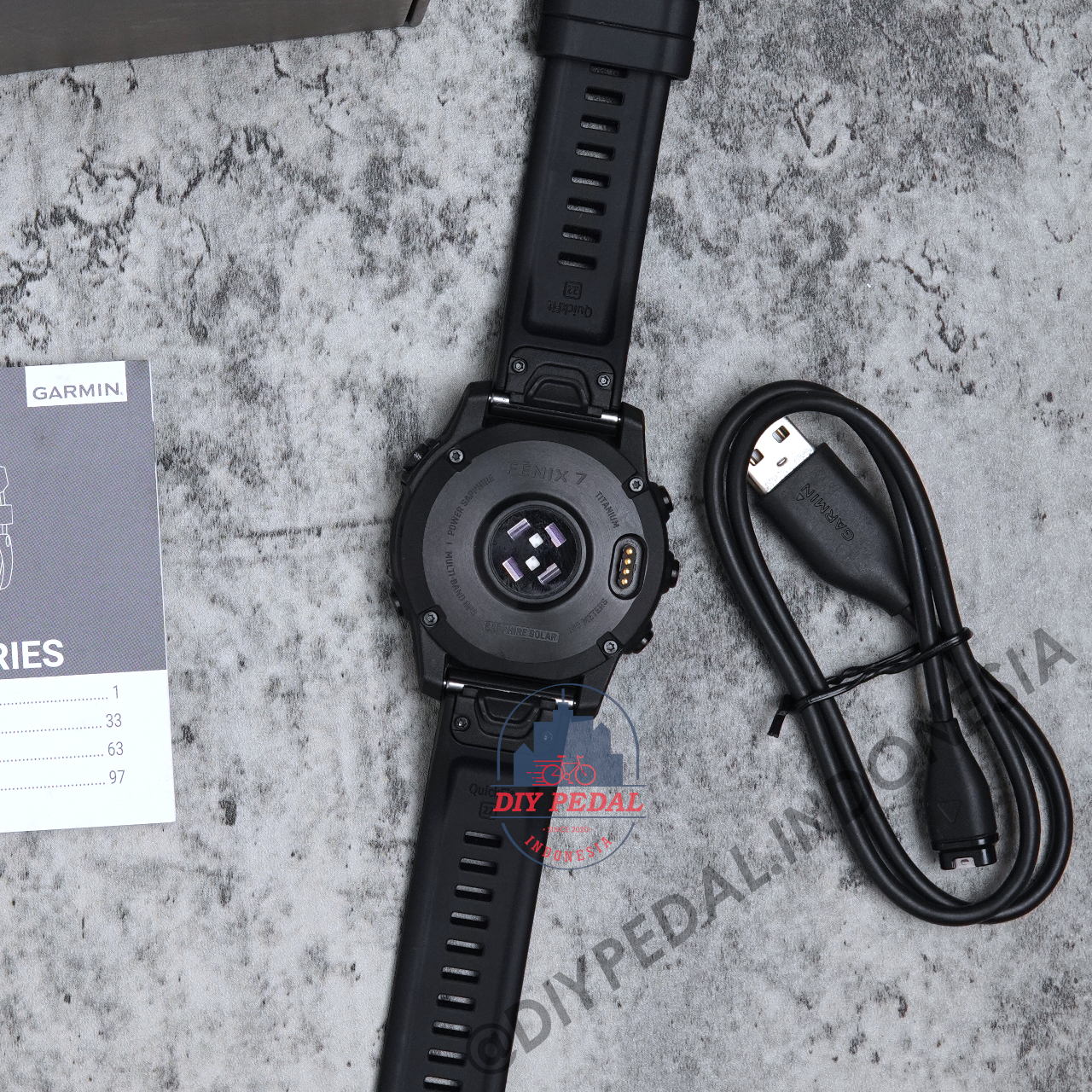 Jual Garmin Fenix 7 Sapphire Solar, DIY Pedal Indonesia Lokasi Yogyakarta. Pusat Garmin Terbaik se Indonesia.