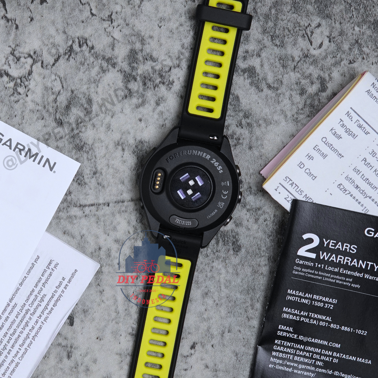 Jual Garmin Forerunner 265S Black, DIY Pedal Indonesia Lokasi Yogyakarta. Pusat Garmin Terbaik se Indonesia.