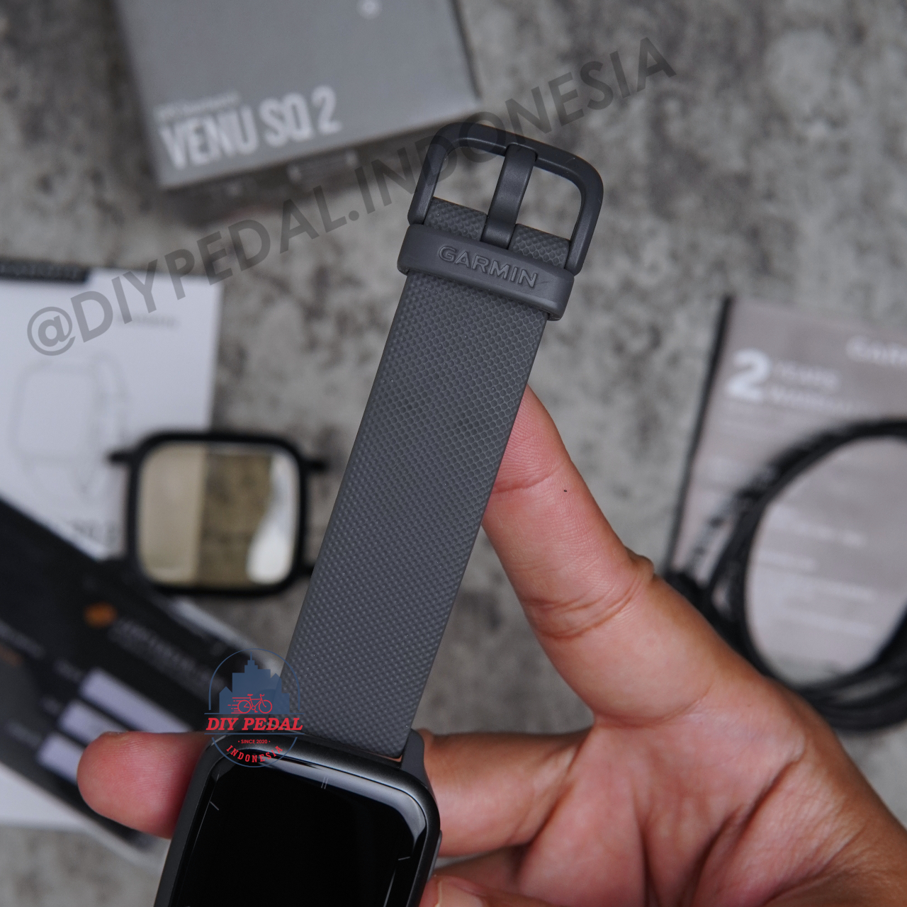 Jual Garmin Venu SQ2 Slate Non Music, DIY Pedal Indonesia Lokasi Yogyakarta. Pusat Garmin Terbaik se Indonesia.