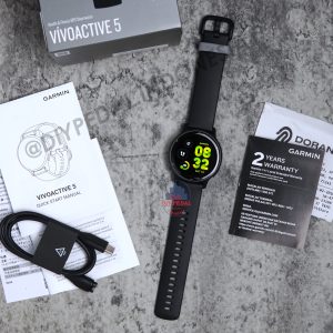 Jual Garmin Vivoactive 5 Black, DIY Pedal Indonesia Lokasi Yogyakarta. Pusat Garmin Terbaik se Indonesia.