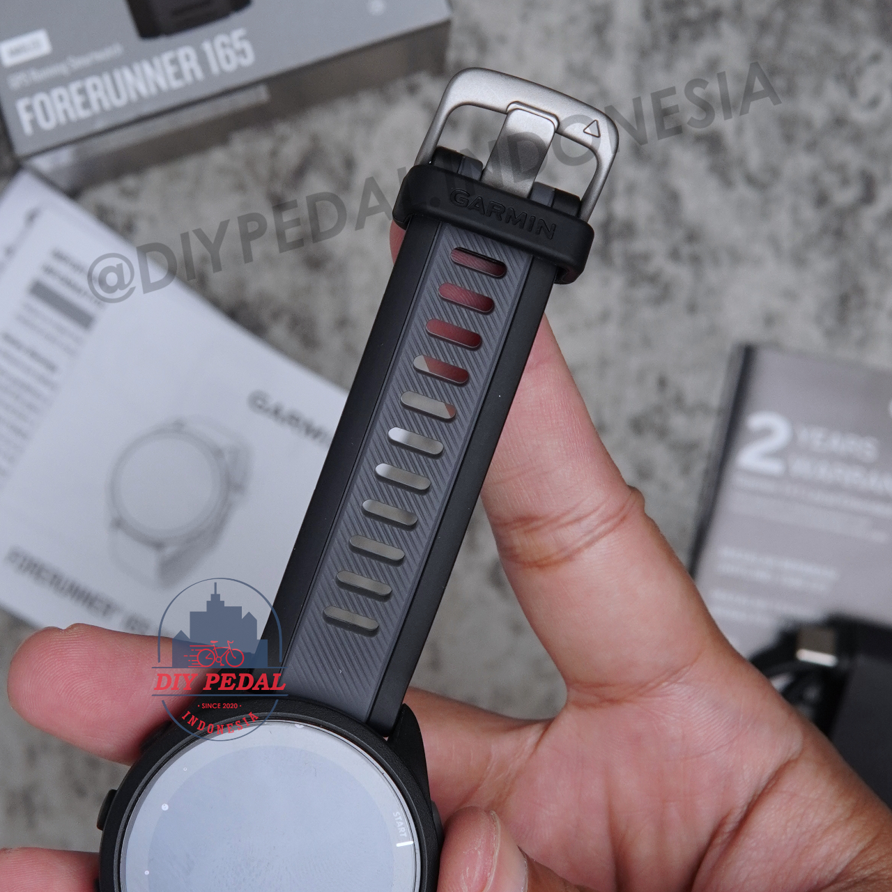 Jual Garmin Forerunner 165 Non Music, DIY Pedal Indonesia Lokasi Yogyakarta. Pusat Garmin Terbaik se Indonesia.