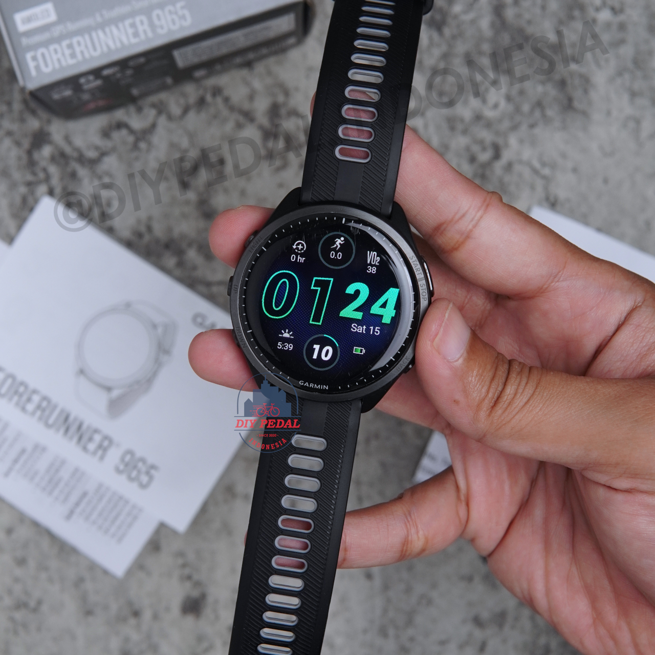 Jual Garmin Forerunner 965 Black, DIY Pedal Indonesia Lokasi Yogyakarta. Pusat Garmin Terbaik se Indonesia.