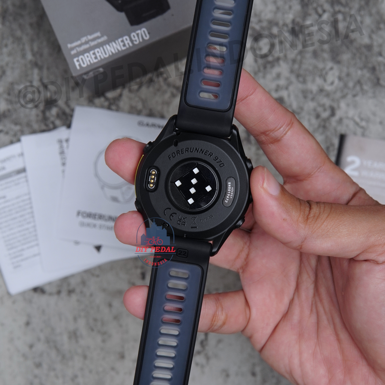 Jual Garmin Forerunner 970 Black, DIY Pedal Indonesia Lokasi Yogyakarta. Pusat Garmin Terbaik se Indonesia.