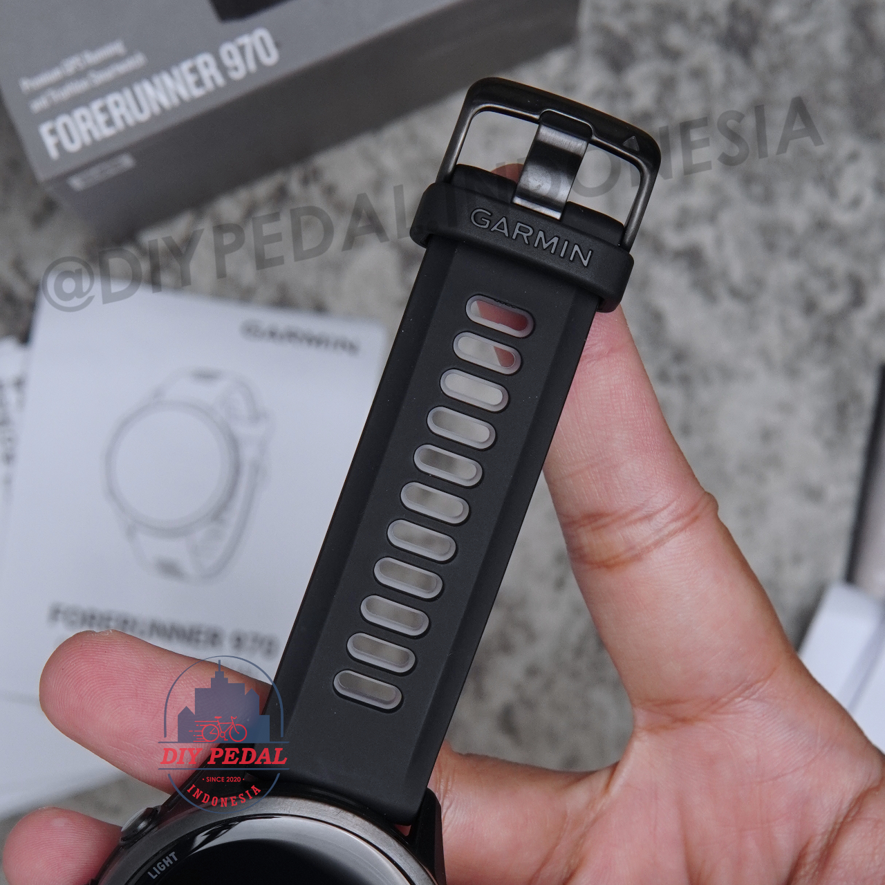 Jual Garmin Forerunner 970 Black, DIY Pedal Indonesia Lokasi Yogyakarta. Pusat Garmin Terbaik se Indonesia.