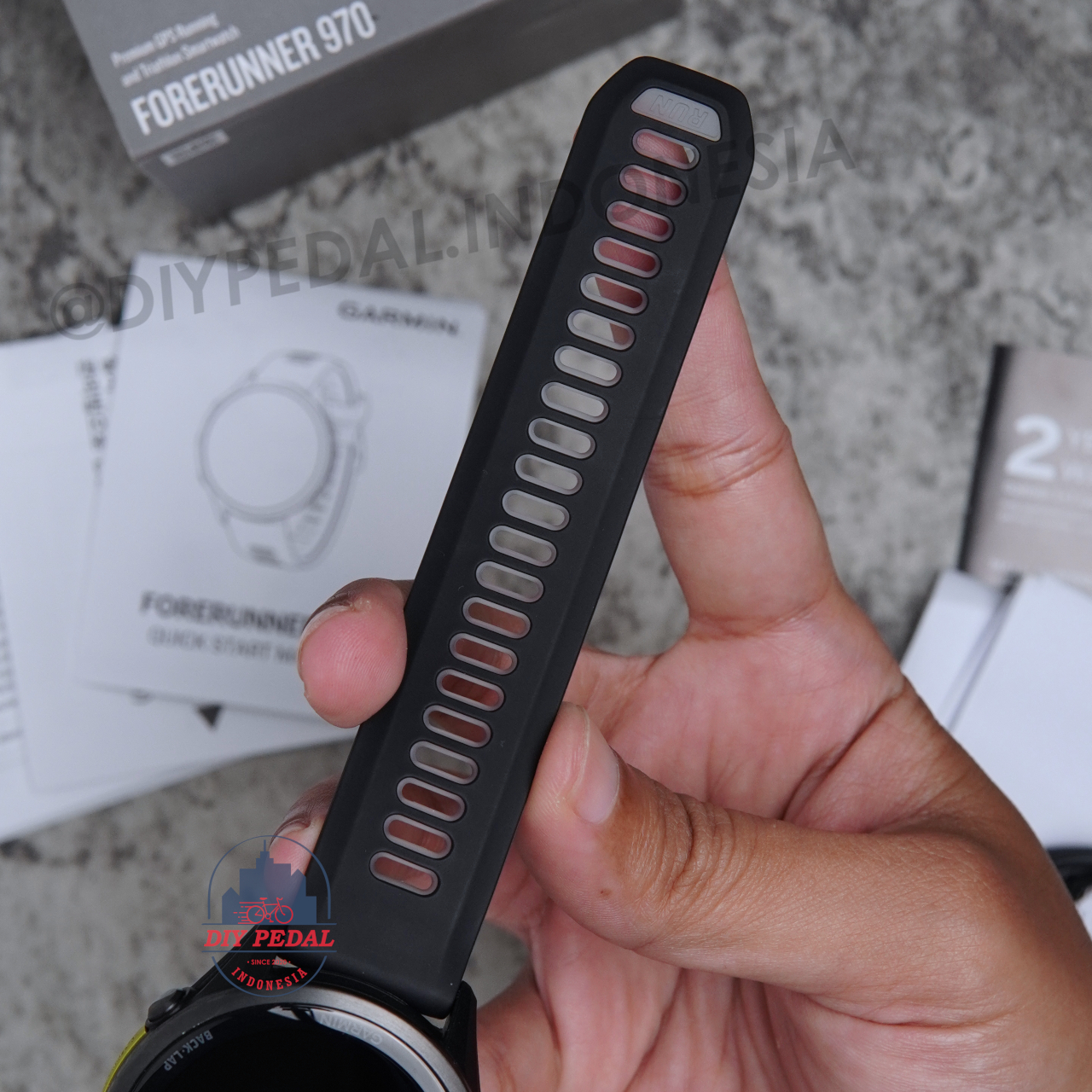 Jual Garmin Forerunner 970 Black, DIY Pedal Indonesia Lokasi Yogyakarta. Pusat Garmin Terbaik se Indonesia.