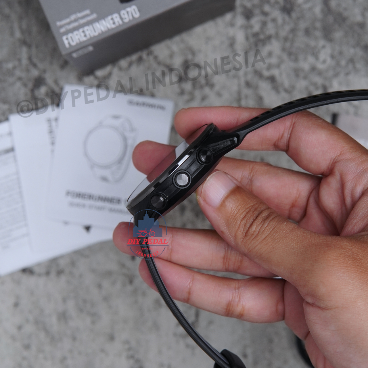 Jual Garmin Forerunner 970 Black, DIY Pedal Indonesia Lokasi Yogyakarta. Pusat Garmin Terbaik se Indonesia.