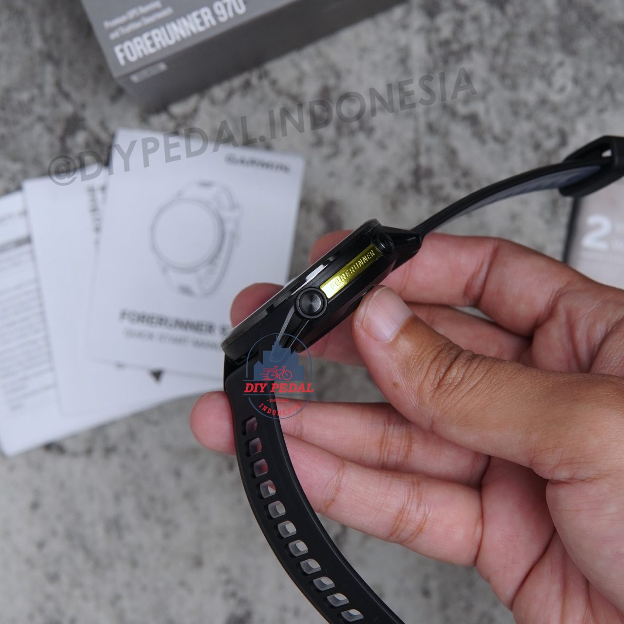 Jual Garmin Forerunner 970 Black, DIY Pedal Indonesia Lokasi Yogyakarta. Pusat Garmin Terbaik se Indonesia.