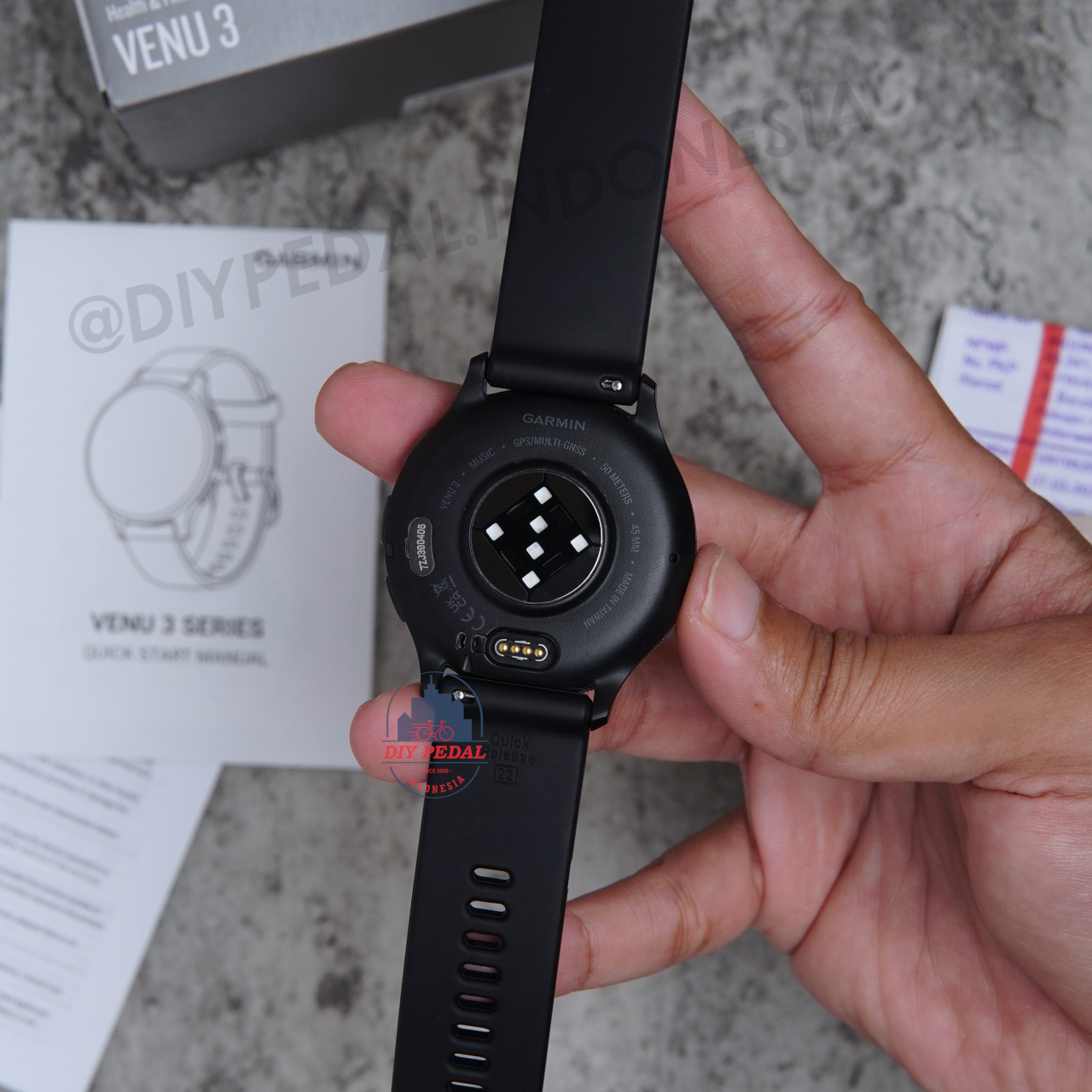 Jual Garmin Venu 3 Black, DIY Pedal Indonesia Lokasi Yogyakarta. Pusat Garmin Terbaik se Indonesia.
