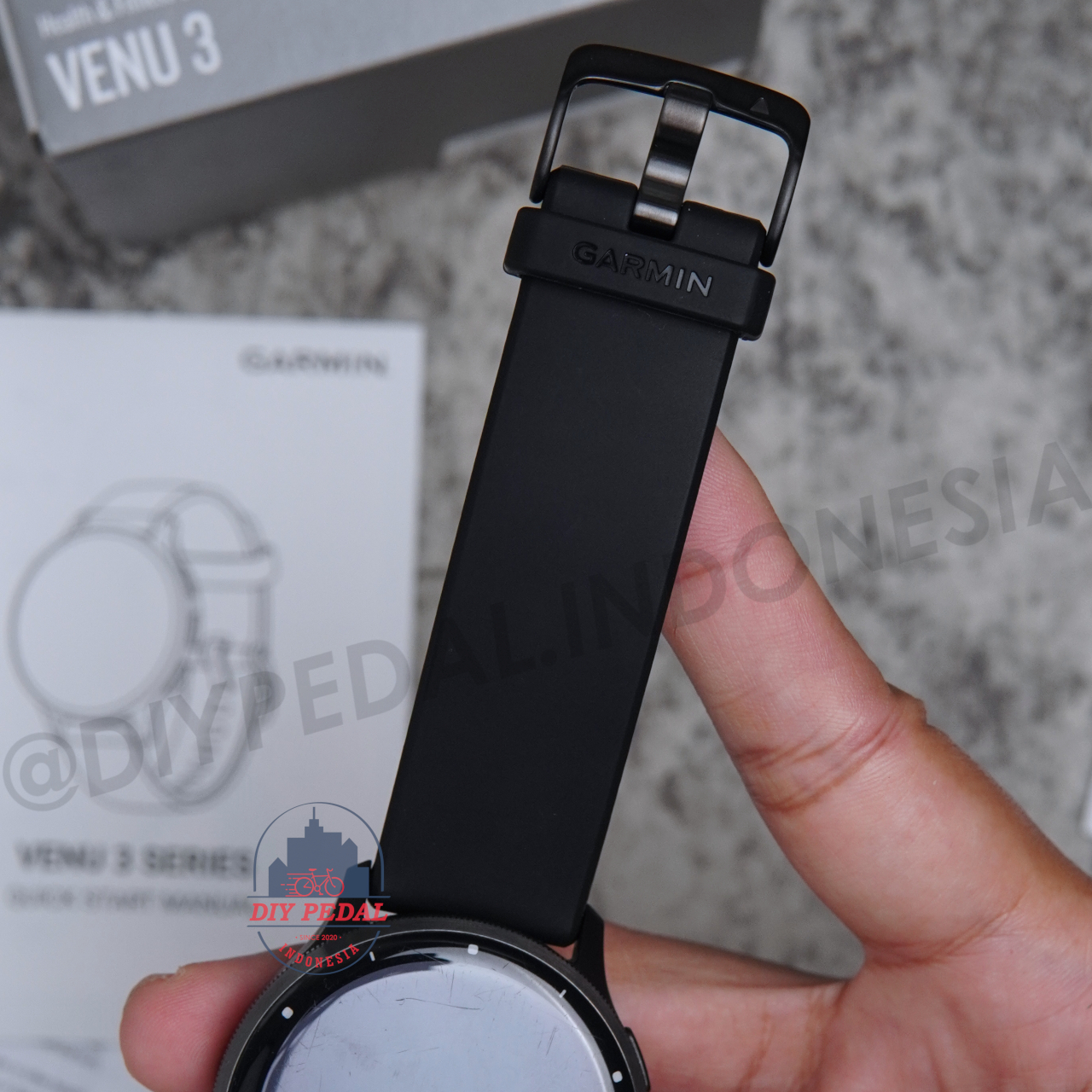 Jual Garmin Venu 3 Black, DIY Pedal Indonesia Lokasi Yogyakarta. Pusat Garmin Terbaik se Indonesia.