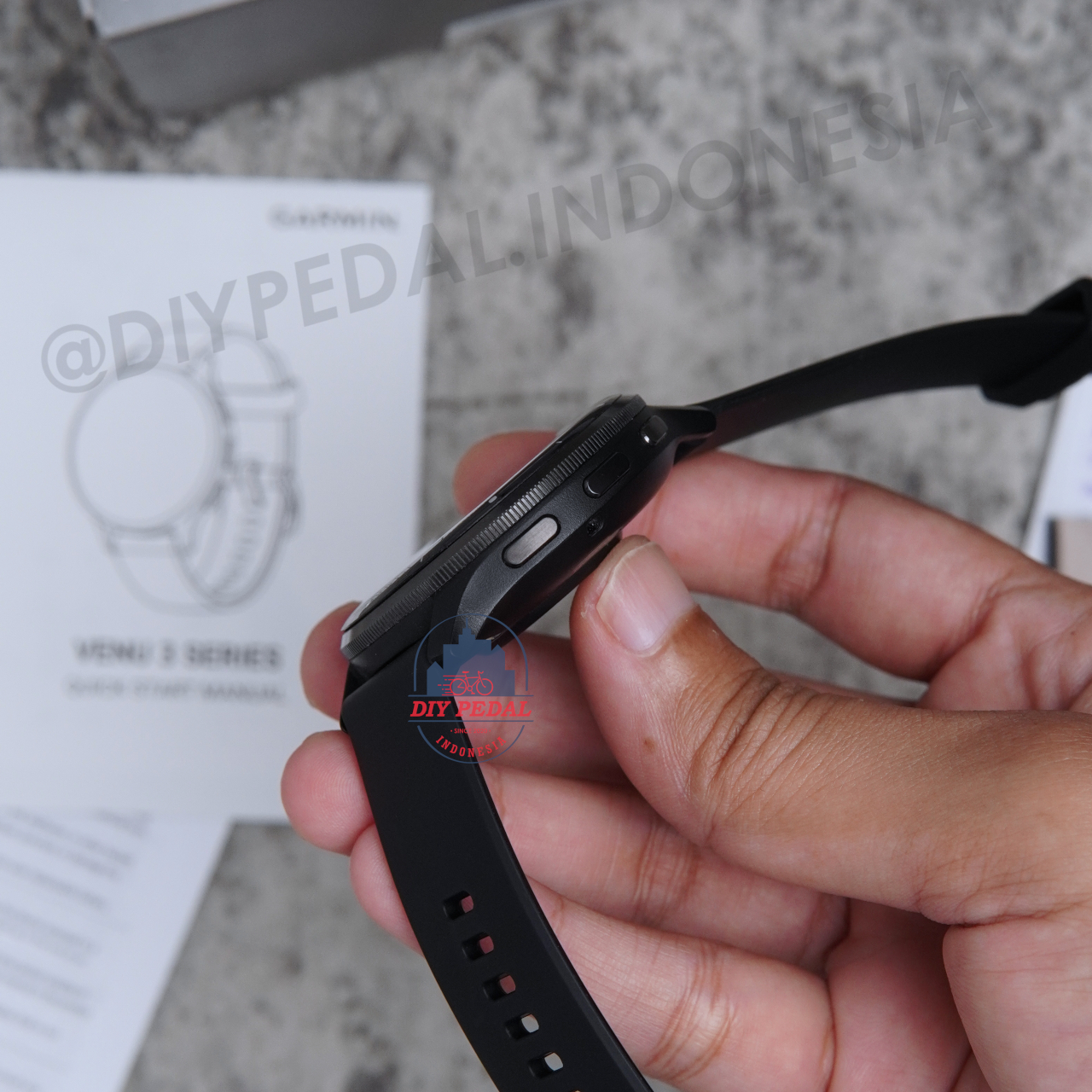 Jual Garmin Venu 3 Black, DIY Pedal Indonesia Lokasi Yogyakarta. Pusat Garmin Terbaik se Indonesia.